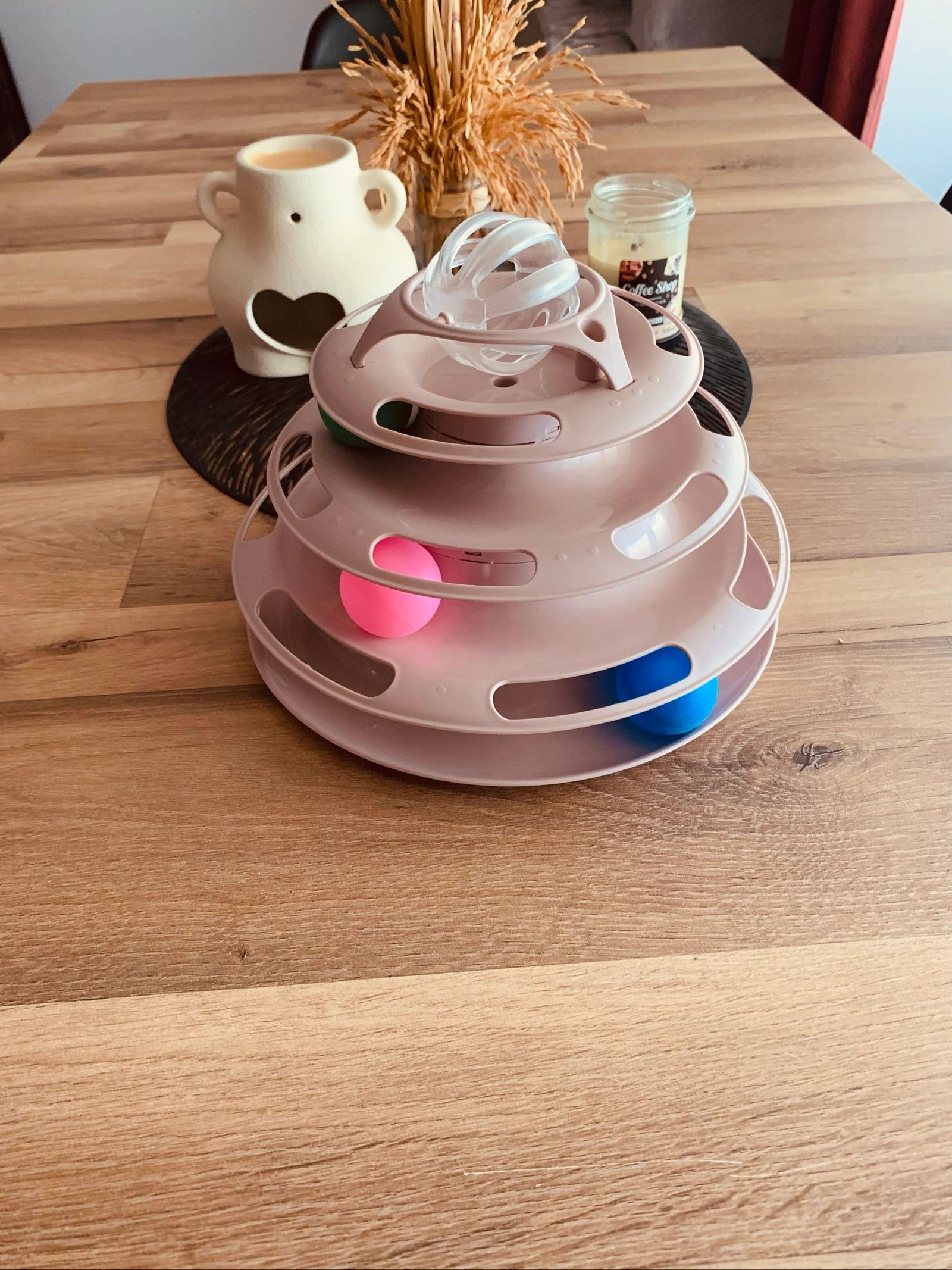 Interactive ball tray toy for cat - Amazon Brand – photo 2